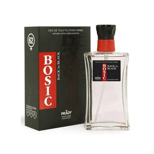 Bosic, Back in Black , Parfum Femme, Emballage abimé