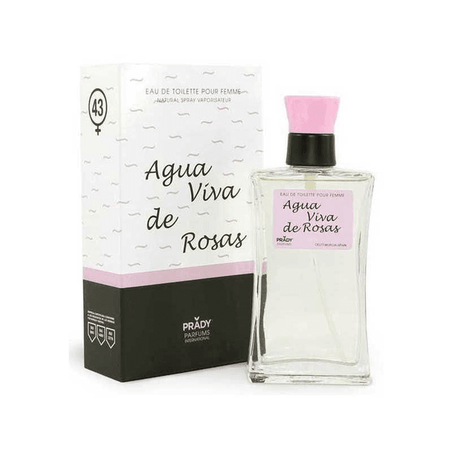 Agua viva de Rosas ,Parfum pour Homme 100ml
